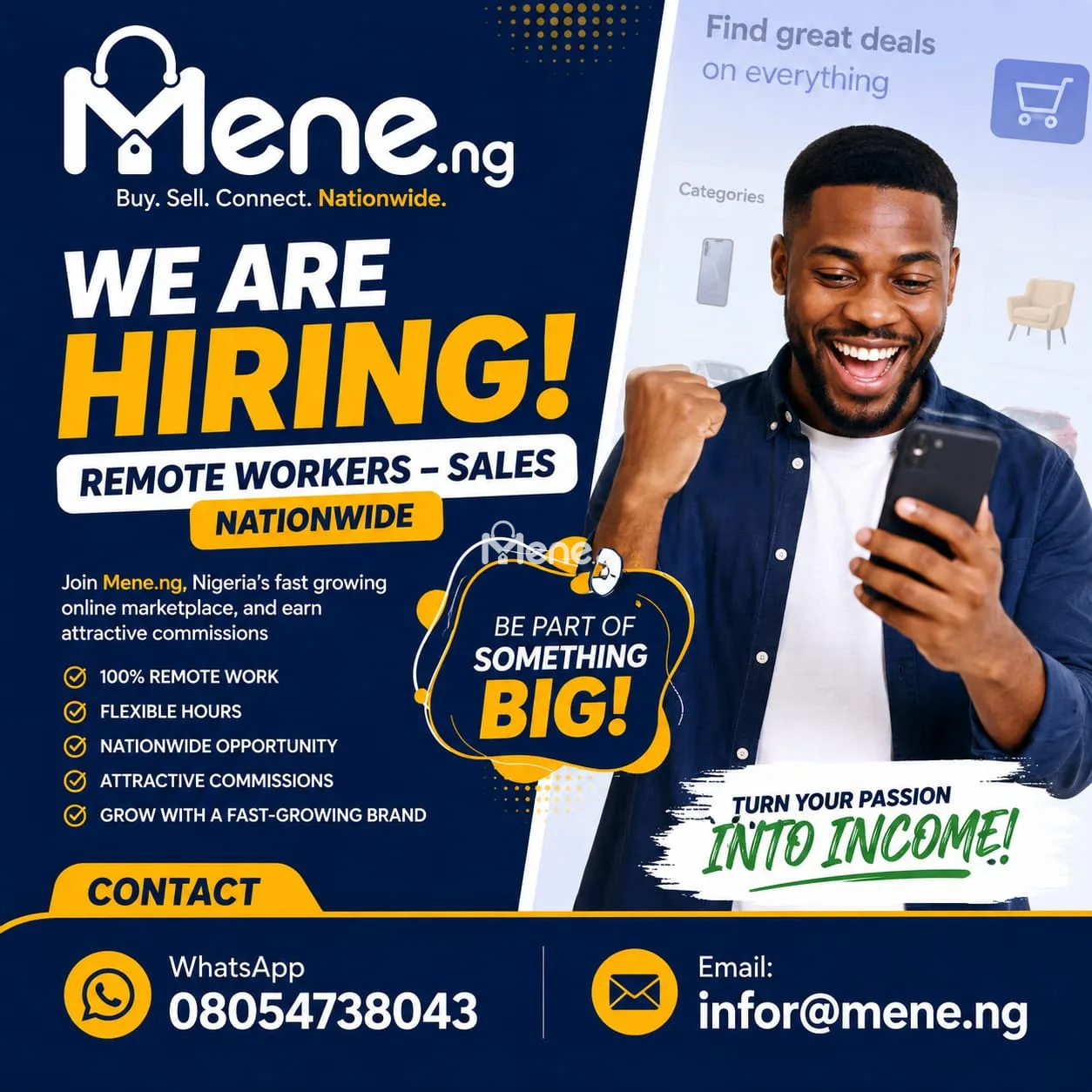 Remote Workers Needed-Sales 